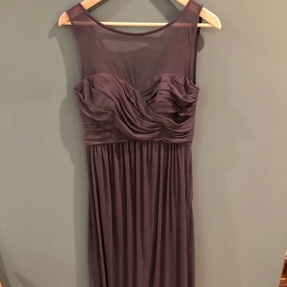 Gray David’s bridal bridesmaid dress - Picture 1 of 4